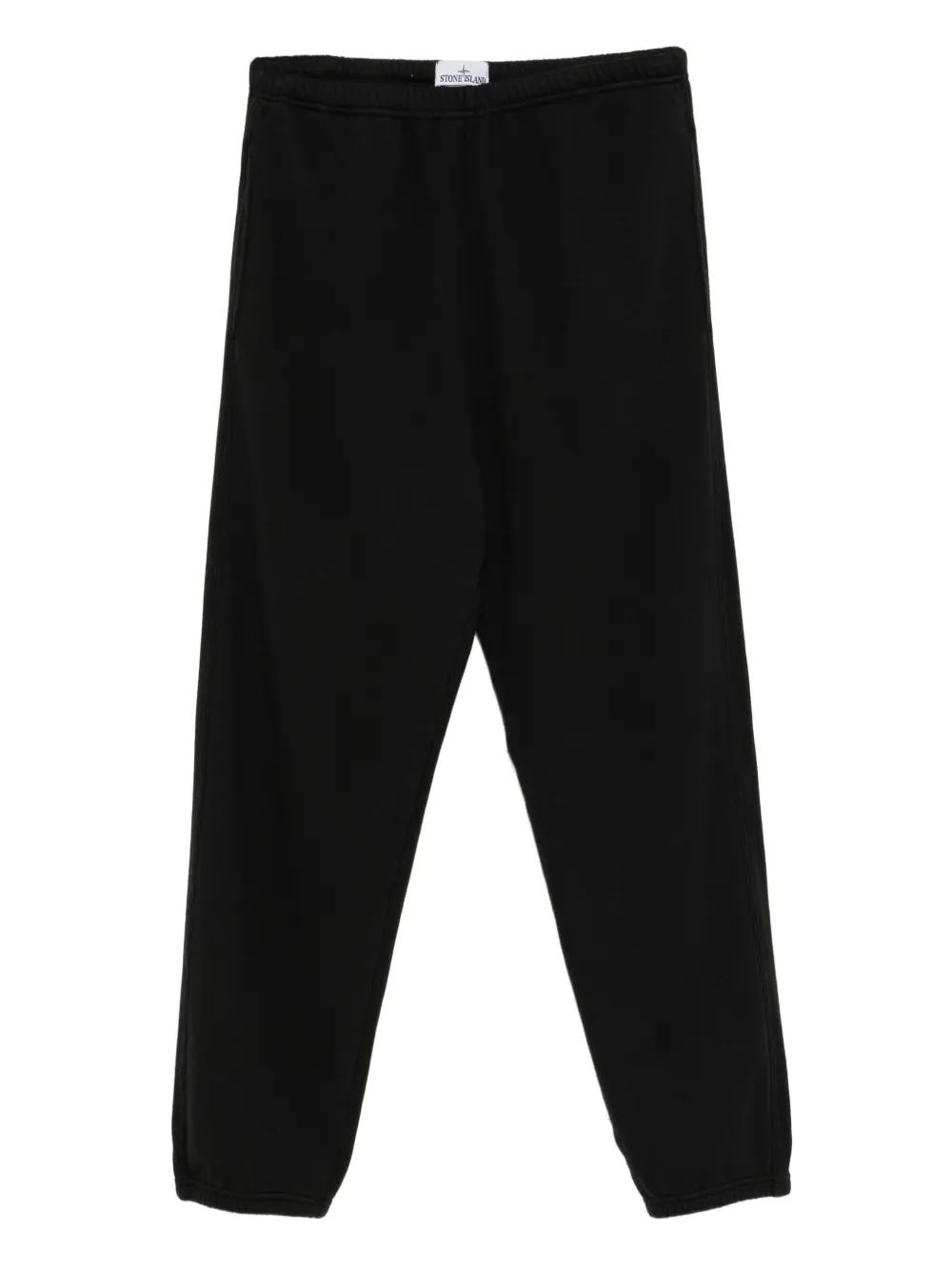 Stone Island logo-embroidered pants | Black | Image 1