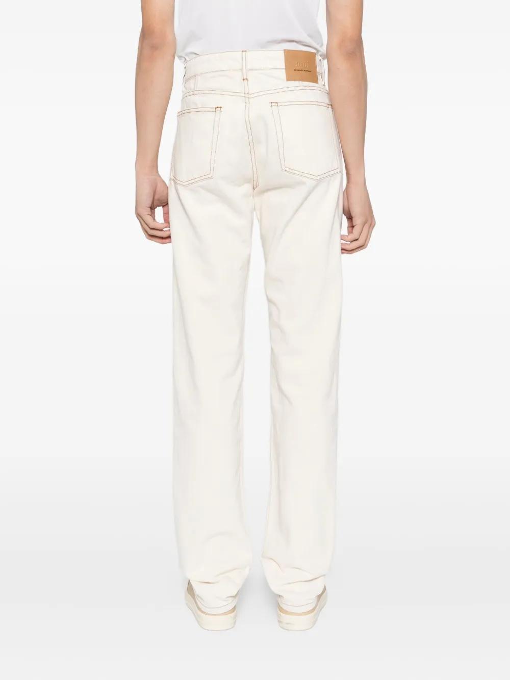 AMI Paris classic jeans Beige