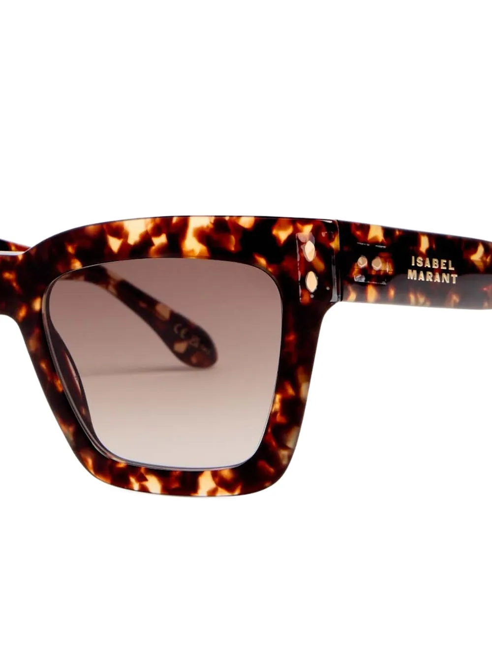 Isabel Marant Eyewear Zonnebril met cat-eye montuur - Bruin