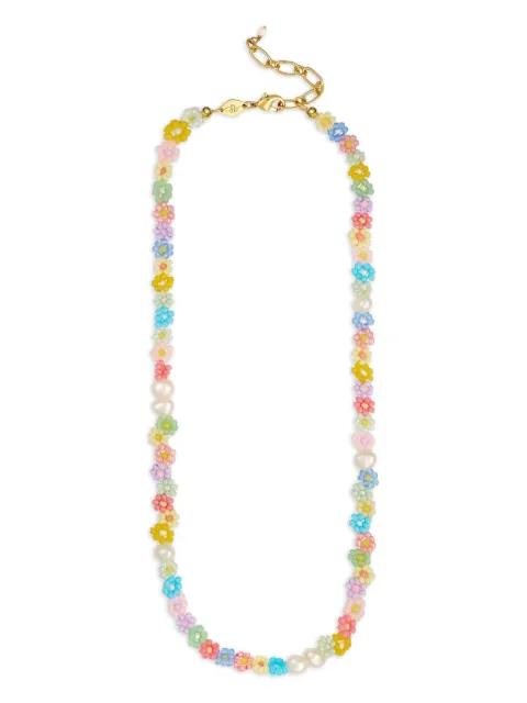 Anni Lu collar con motivo floral y cuentas