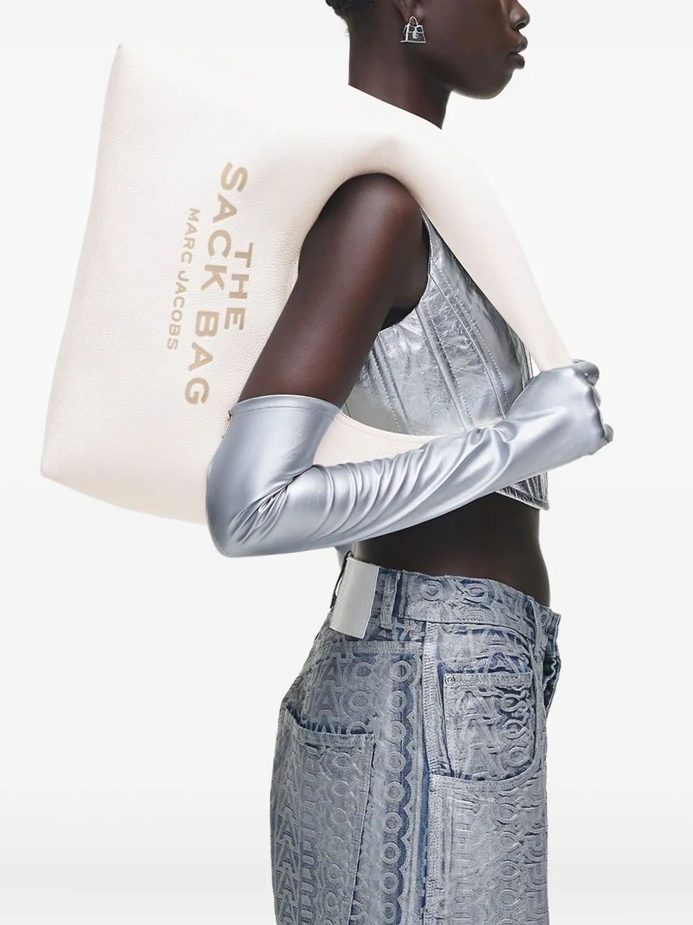 Marc Jacobs The Sack shoulder bag Wit