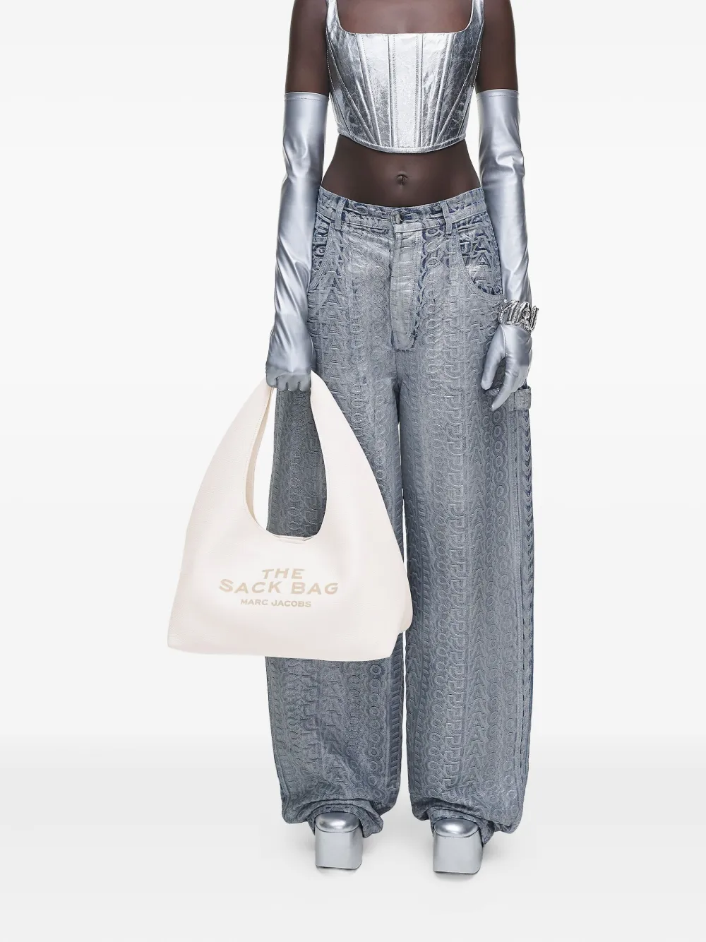 Marc Jacobs The Sack shoulder bag Wit