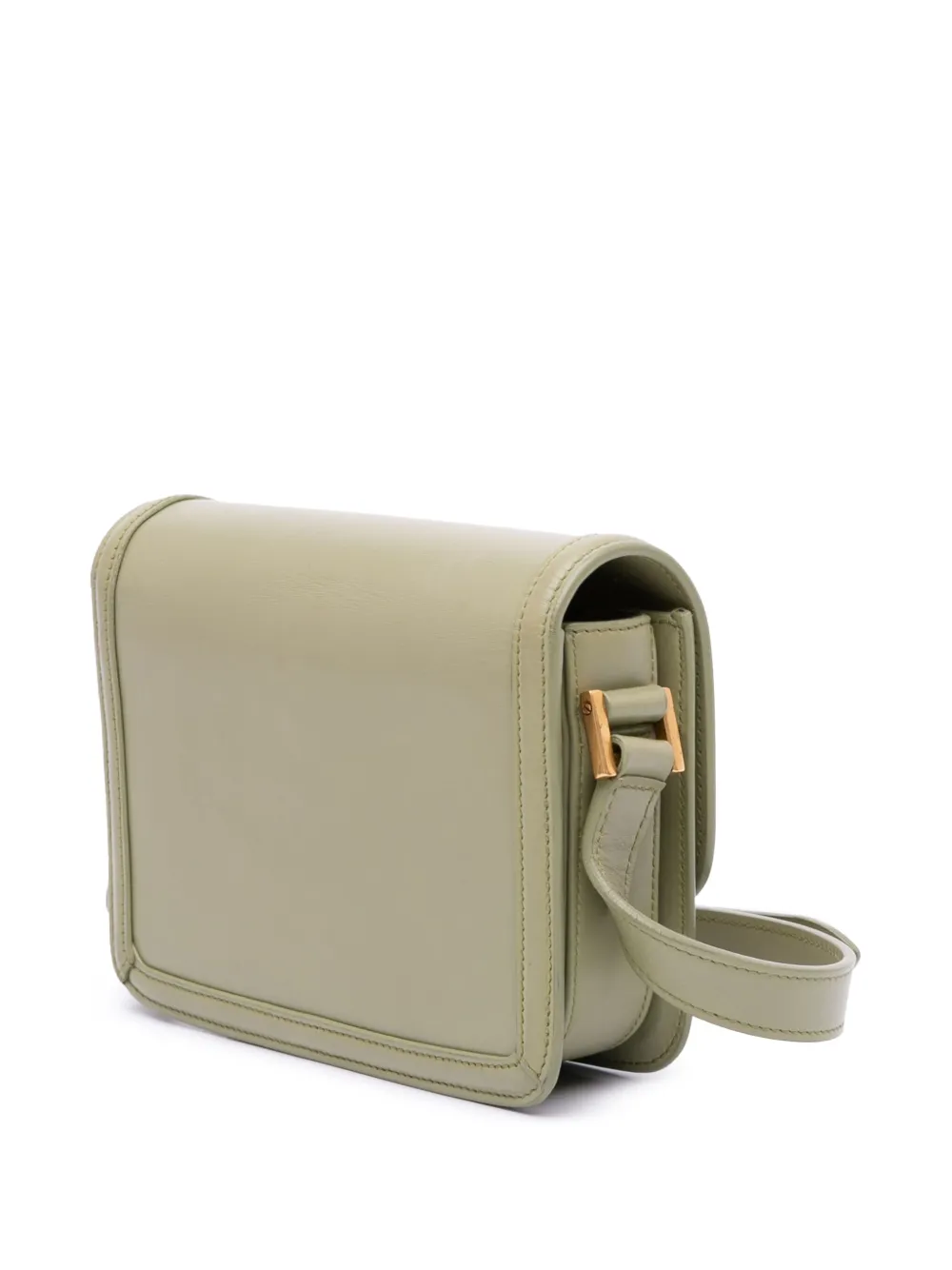 Pre-owned Saint Laurent 2021 Small Calfskin Solferino Satchel In Box Crossbody Bag