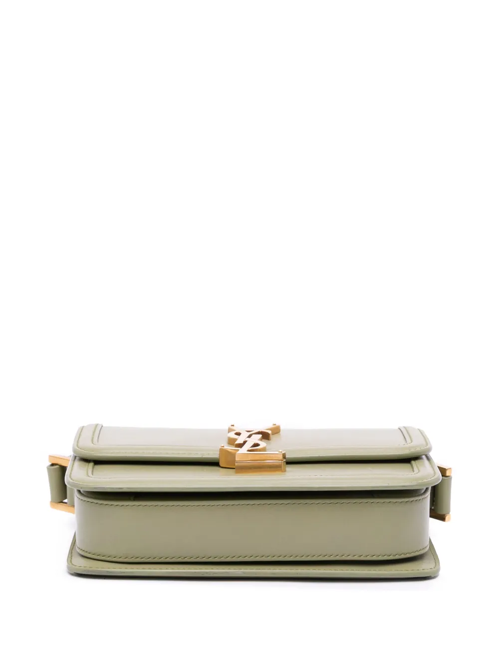 Pre-owned Saint Laurent 2021 Small Calfskin Solferino Satchel In Box Crossbody Bag