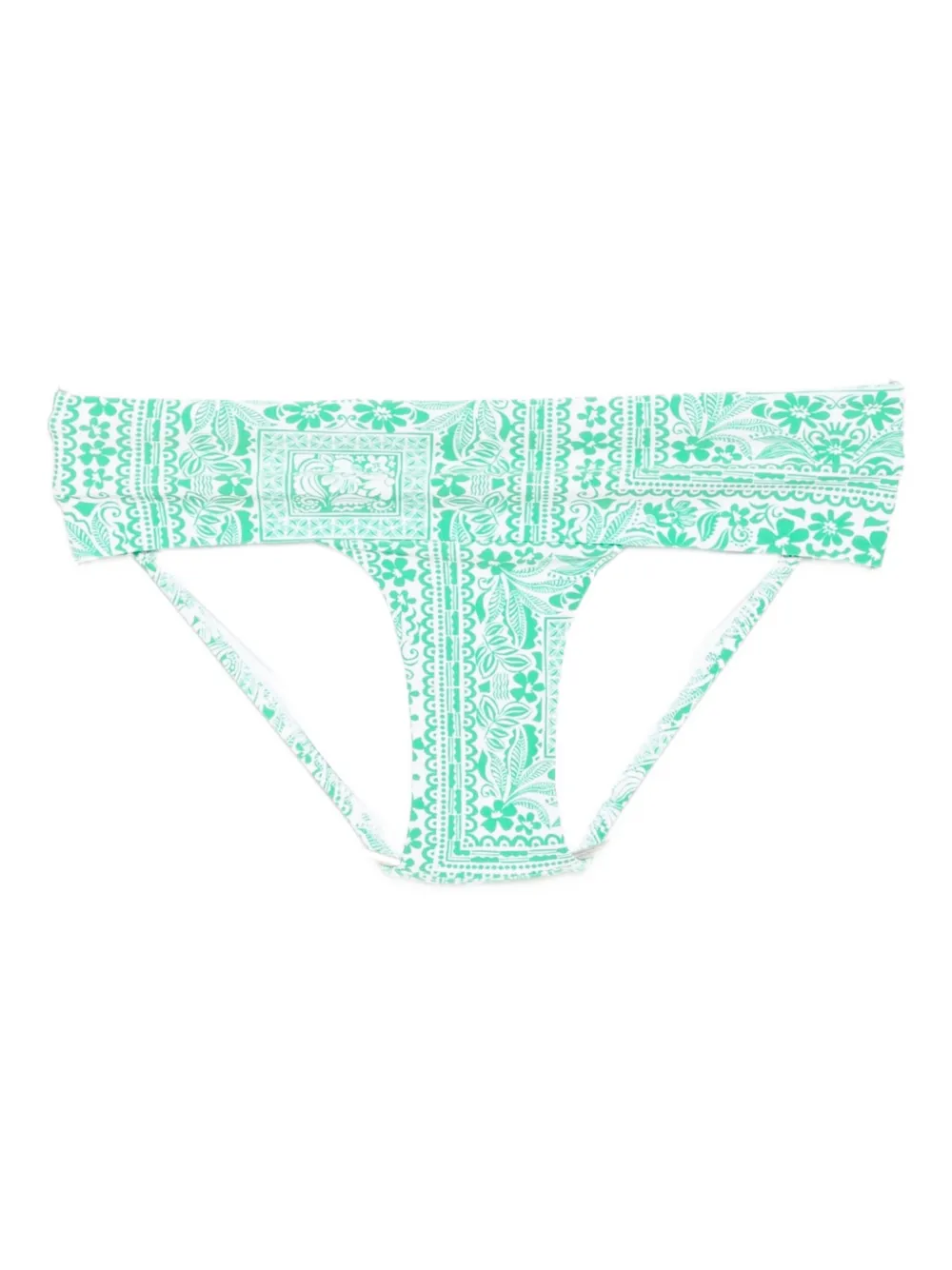Melissa Odabash Brussels Printed Bikini Briefs In Blue