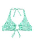 Melissa Odabash Brussels bikini top - Blue
