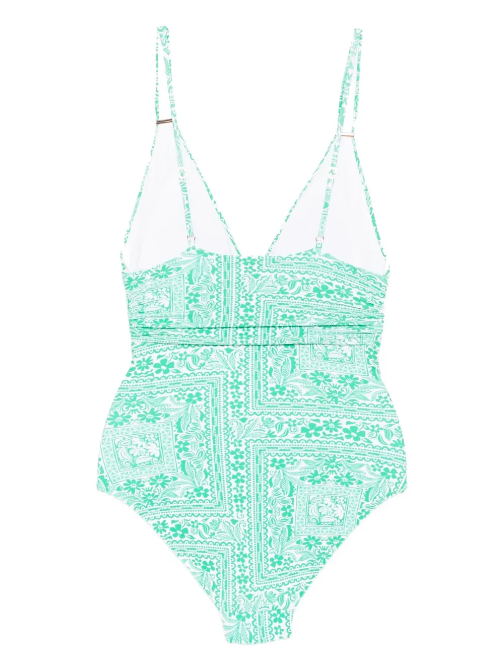 Melissa Odabash Panarea Shirred One-piece Swimsuit In Multi