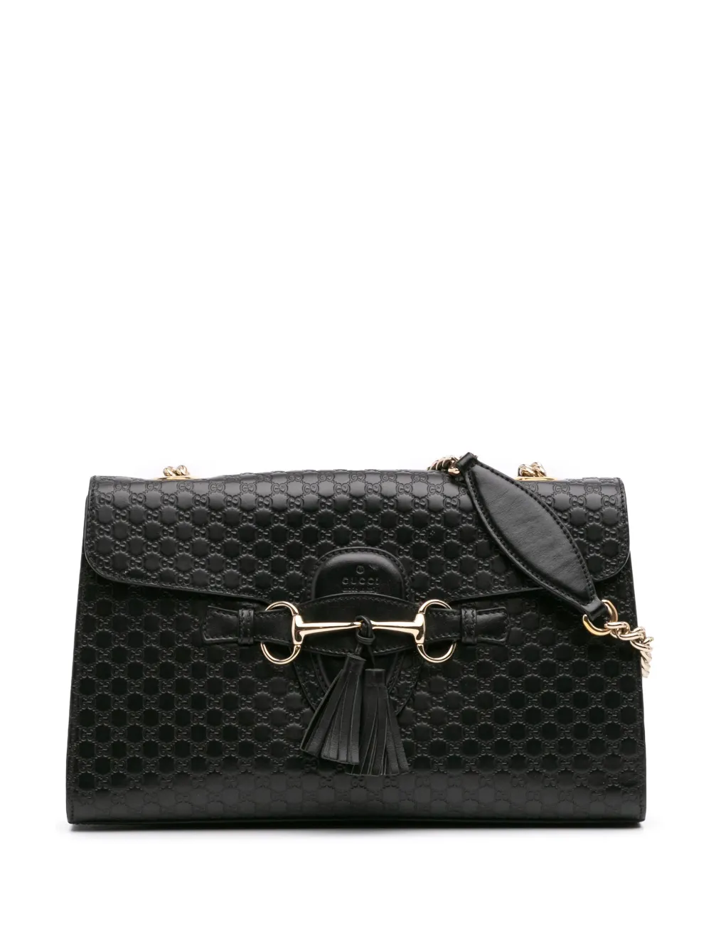 Pre-owned Gucci 2016-2024 Medium Microssima Emily Shoulder Bag