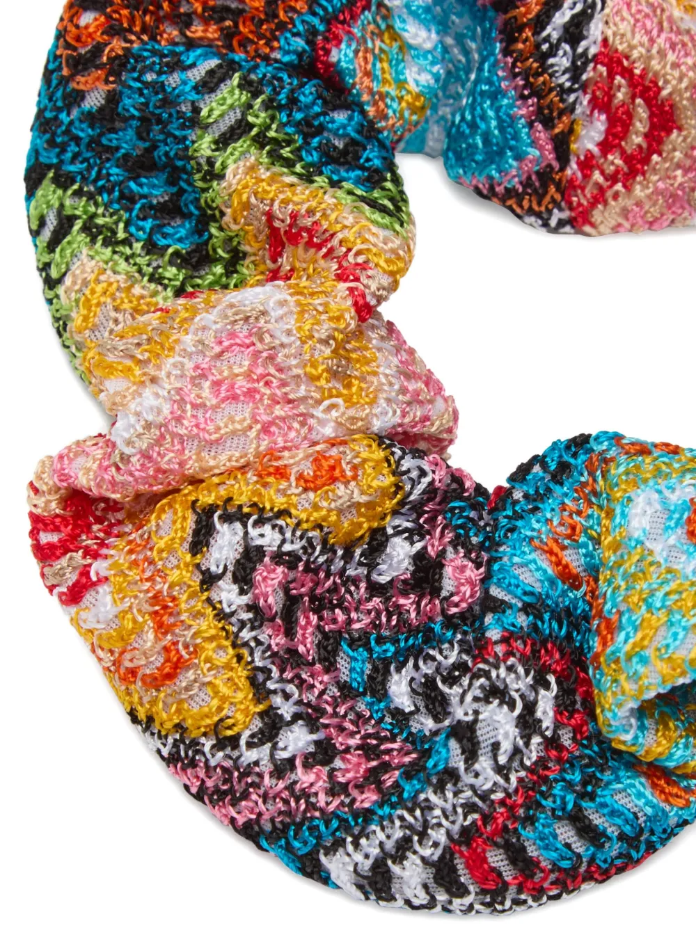 Missoni patterned knit scrunchie | Image 2