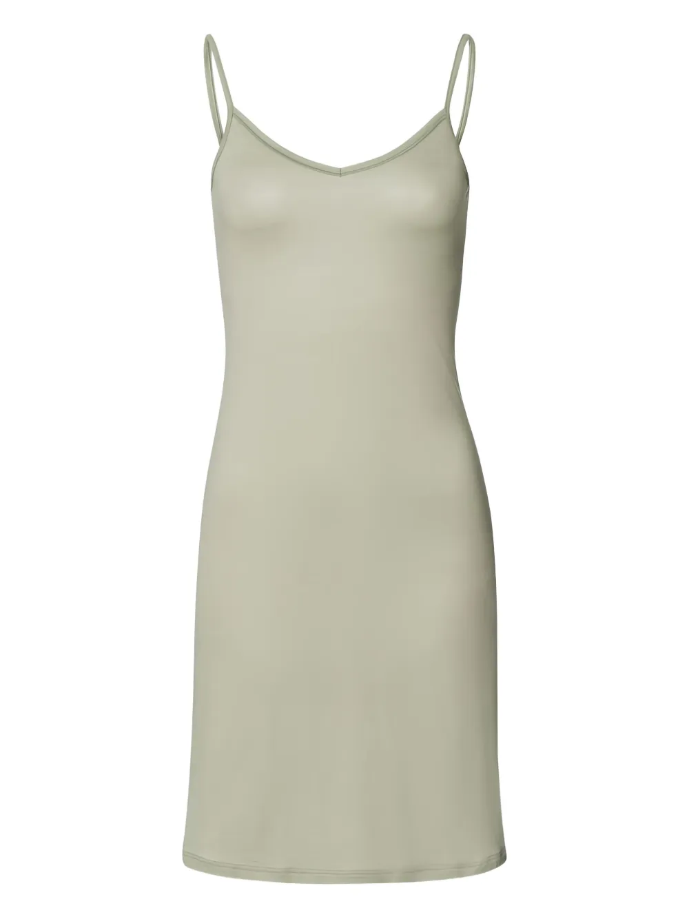 Hanro Kleid mit V-Ausschnitt - Grün