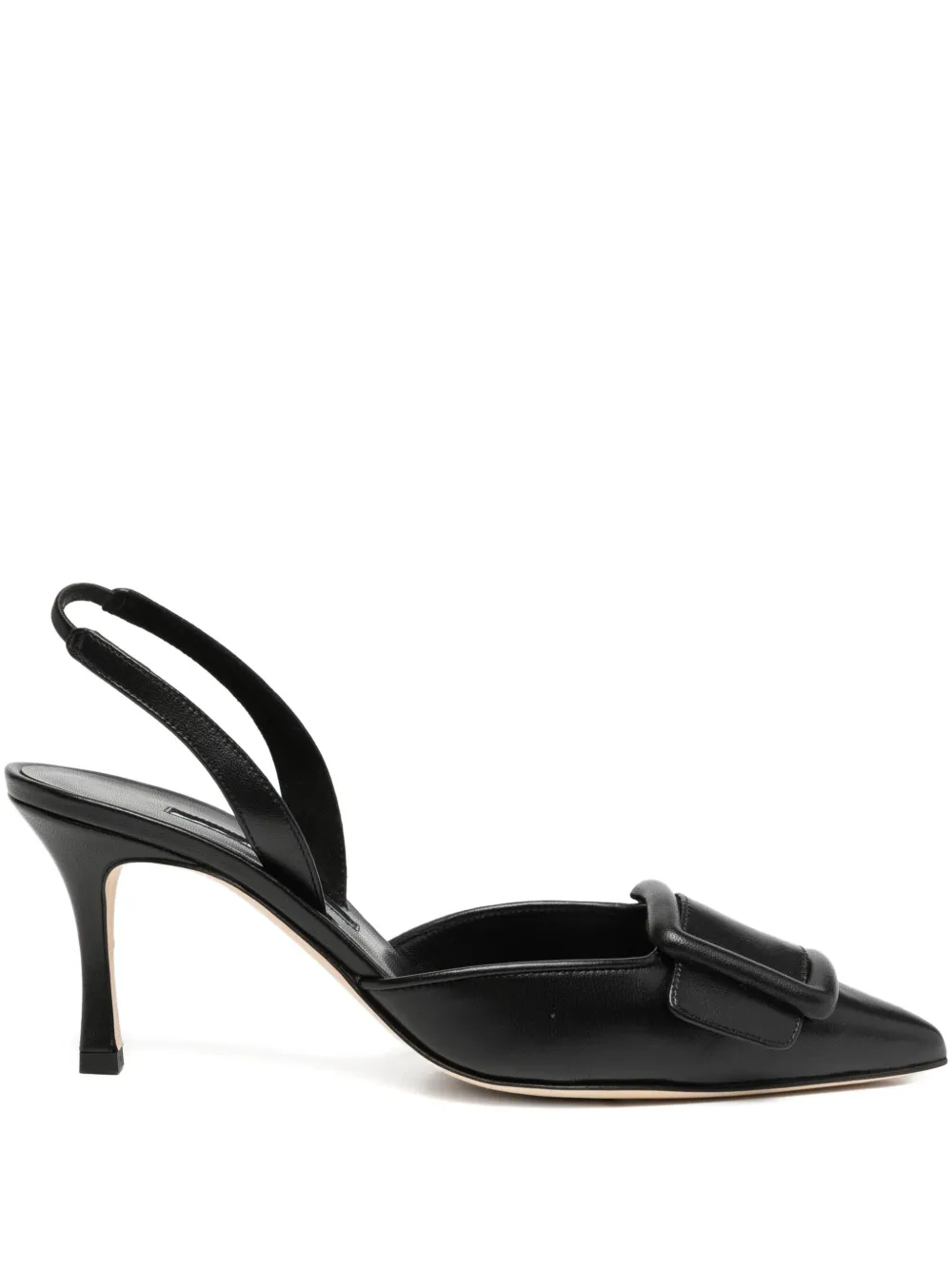 Manolo Blahnik 70mm Maysli heeled pumps Black