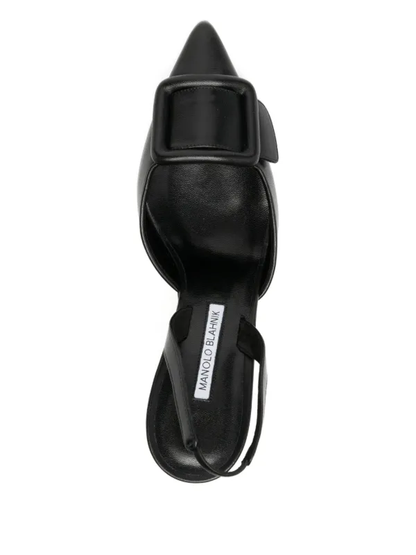 Manolo Blahnik Maysli 70mm パンプス | ブラック | FARFETCH JP
