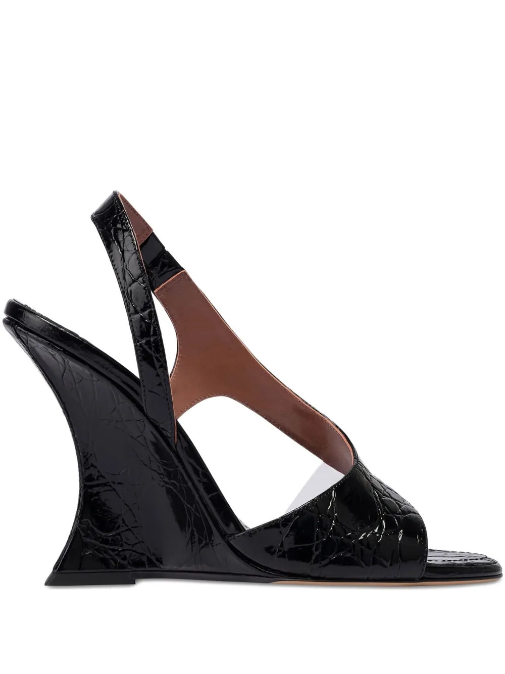Paris Texas 105mm Marielle sandals | Black | Image 1