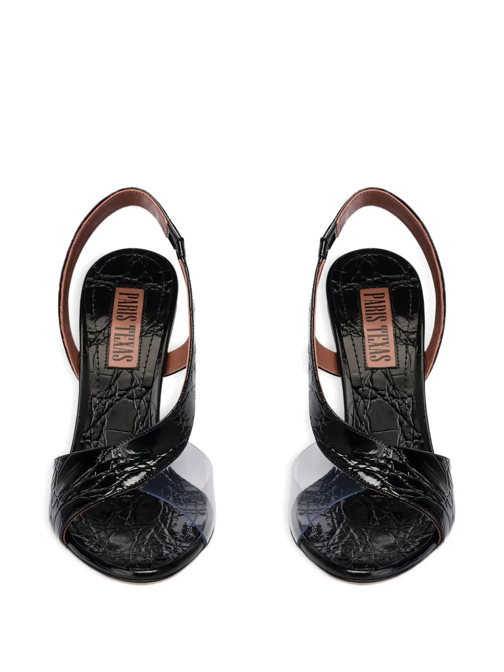 Paris Texas 105mm Marielle sandals Black