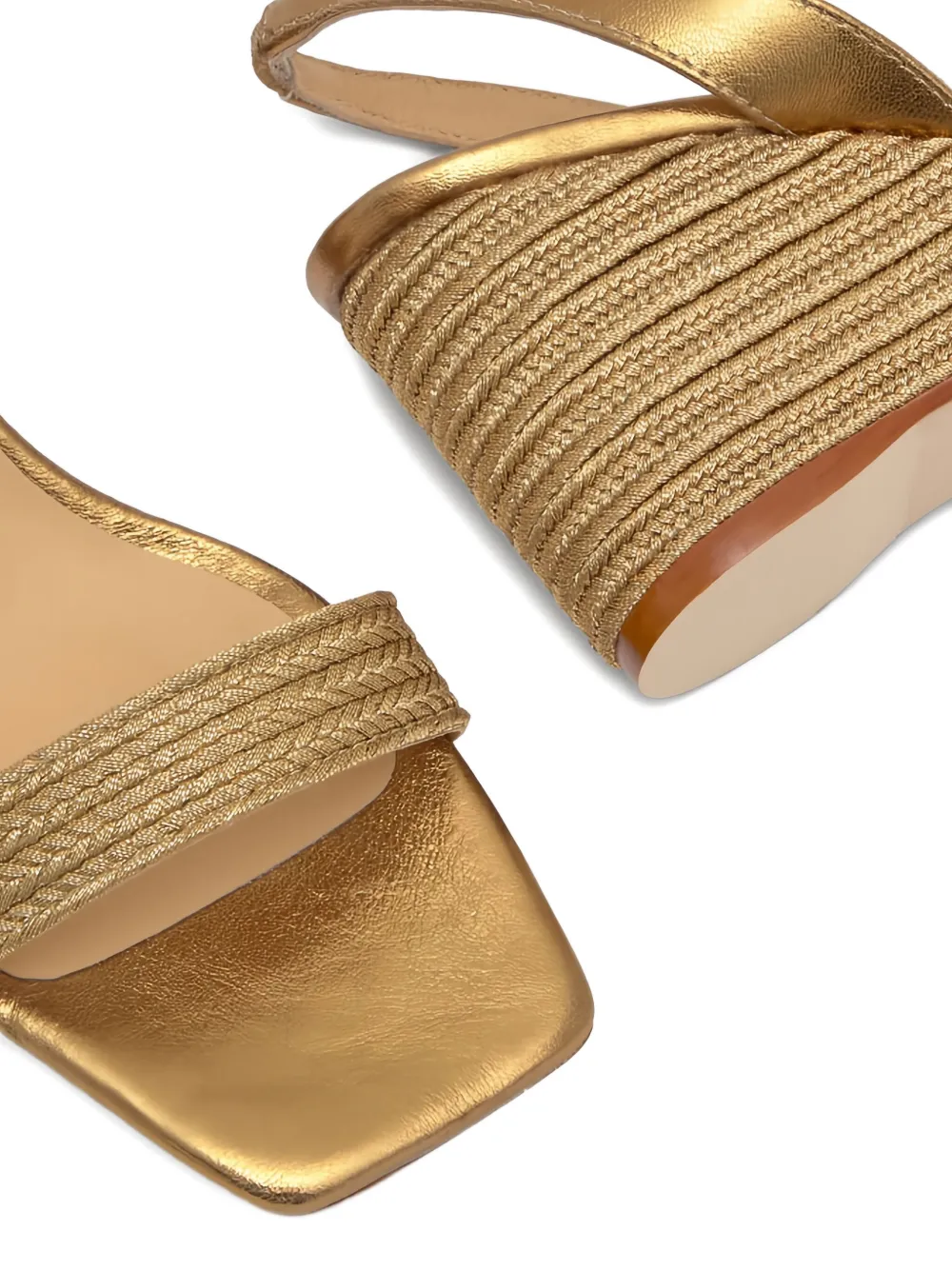 Castaã±er Barby 80mm Wedge Espadrilles In Brown
