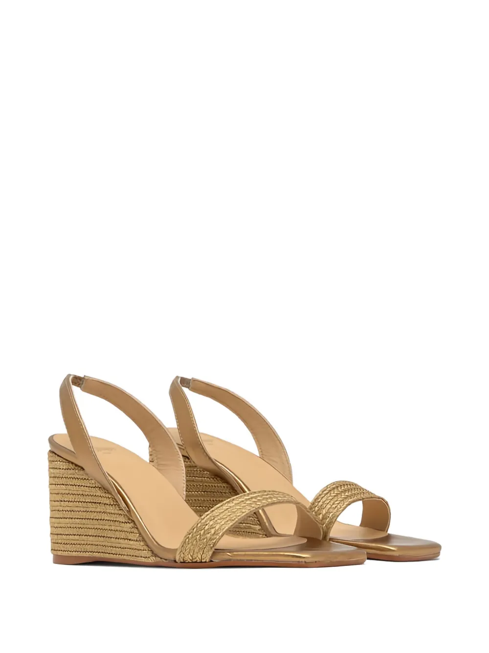 Castaã±er Barby 80mm Wedge Espadrilles In Brown