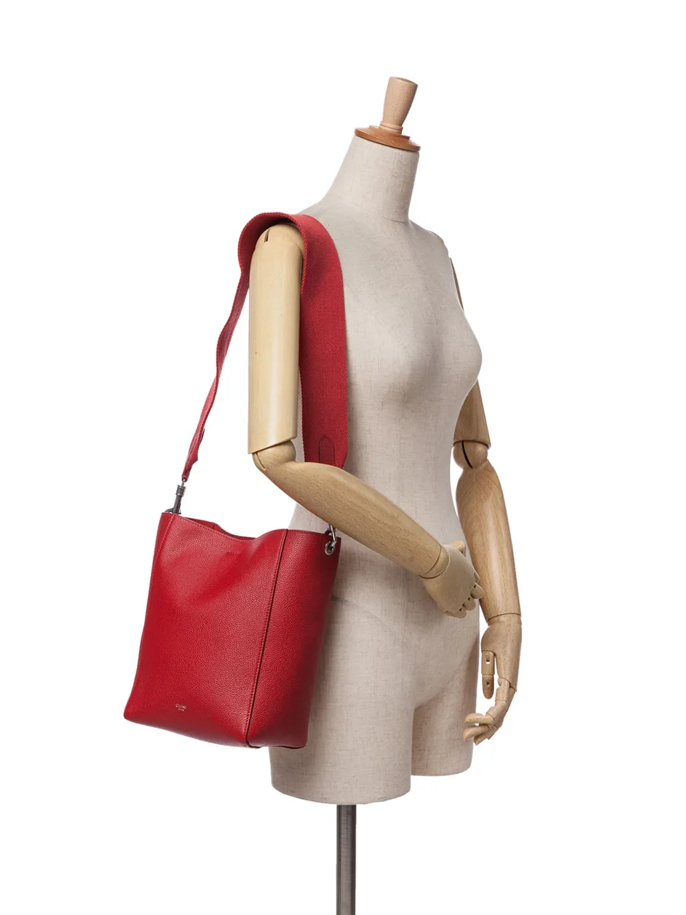 Céline Pre-Owned 2018 Small Leather Seau Sangle bucket bag | Pre-Owned | Image 2