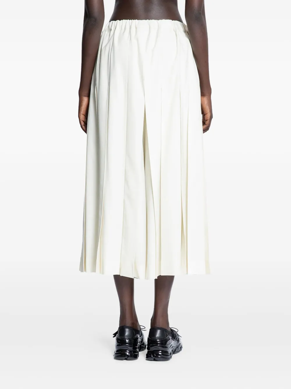 Comme Des Garçons Plooibroek Wit