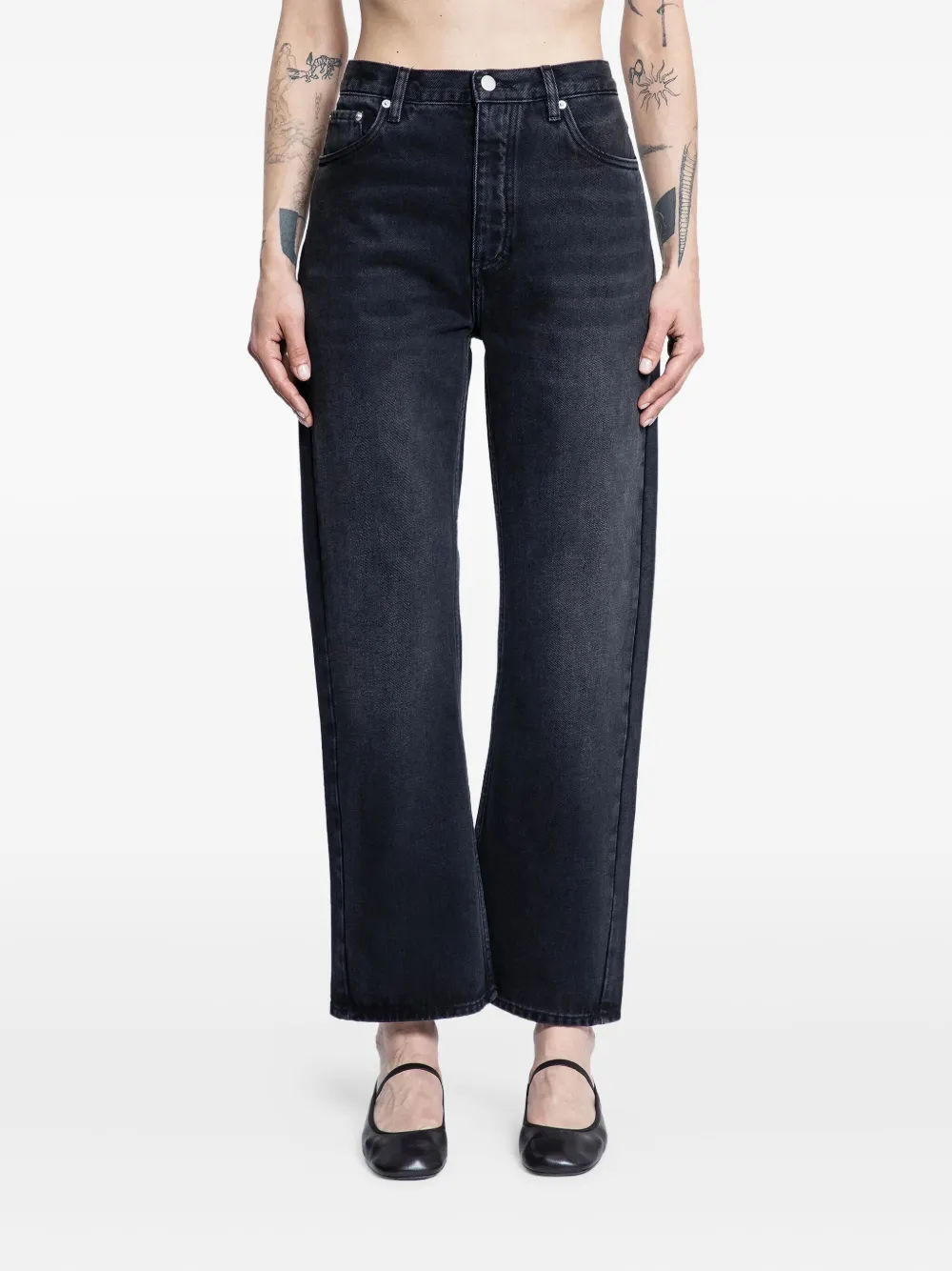 Studio Nicholson Denjo five-pocket jeans | Black | Image 1