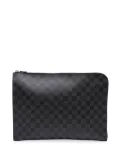 Louis Vuitton Pre-Owned 2020 Damier Graphite Pochette Jour GM clutch bag - Black