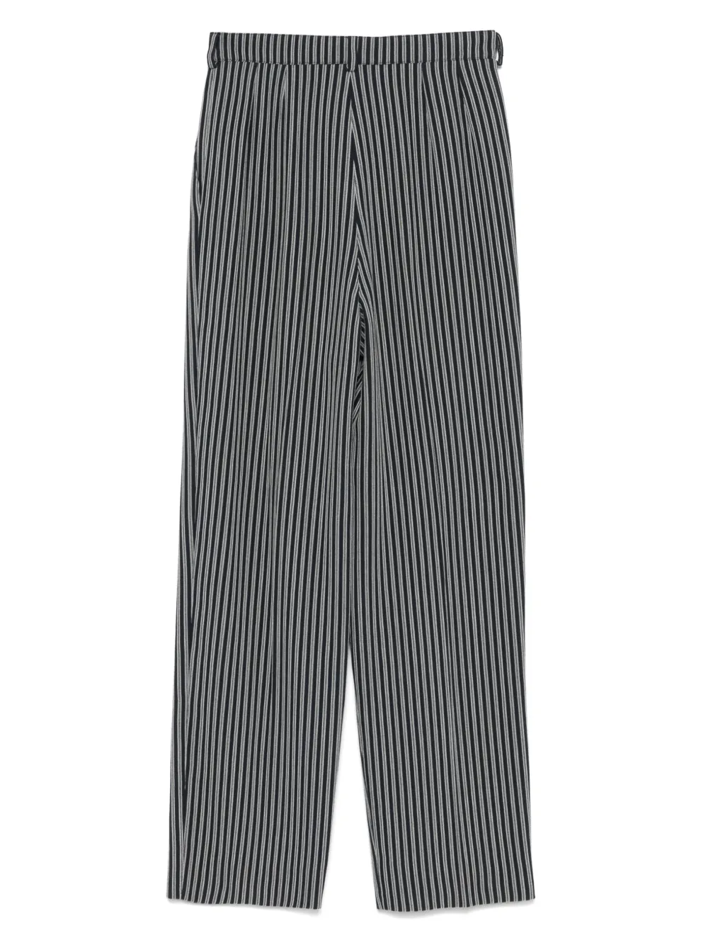 Saint Laurent Pre-Owned 1990s gestreepte broek - Blauw
