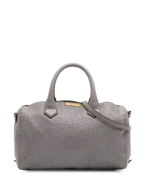 Burberry Pre-Owned 2000-2017 Medium Grained Calfskin Alchester satchel