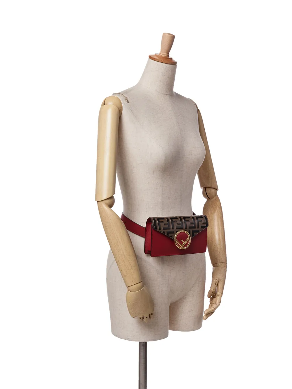 Fendi Pre-Owned sac banane en cuir Zucca F is Fendi Convertible (2010-2024) | Pre-owned | Image 2