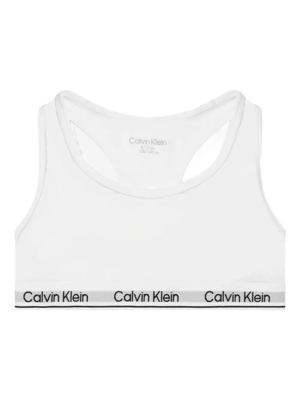 Calvin Klein Kids Drie bh's met logoband Zwart