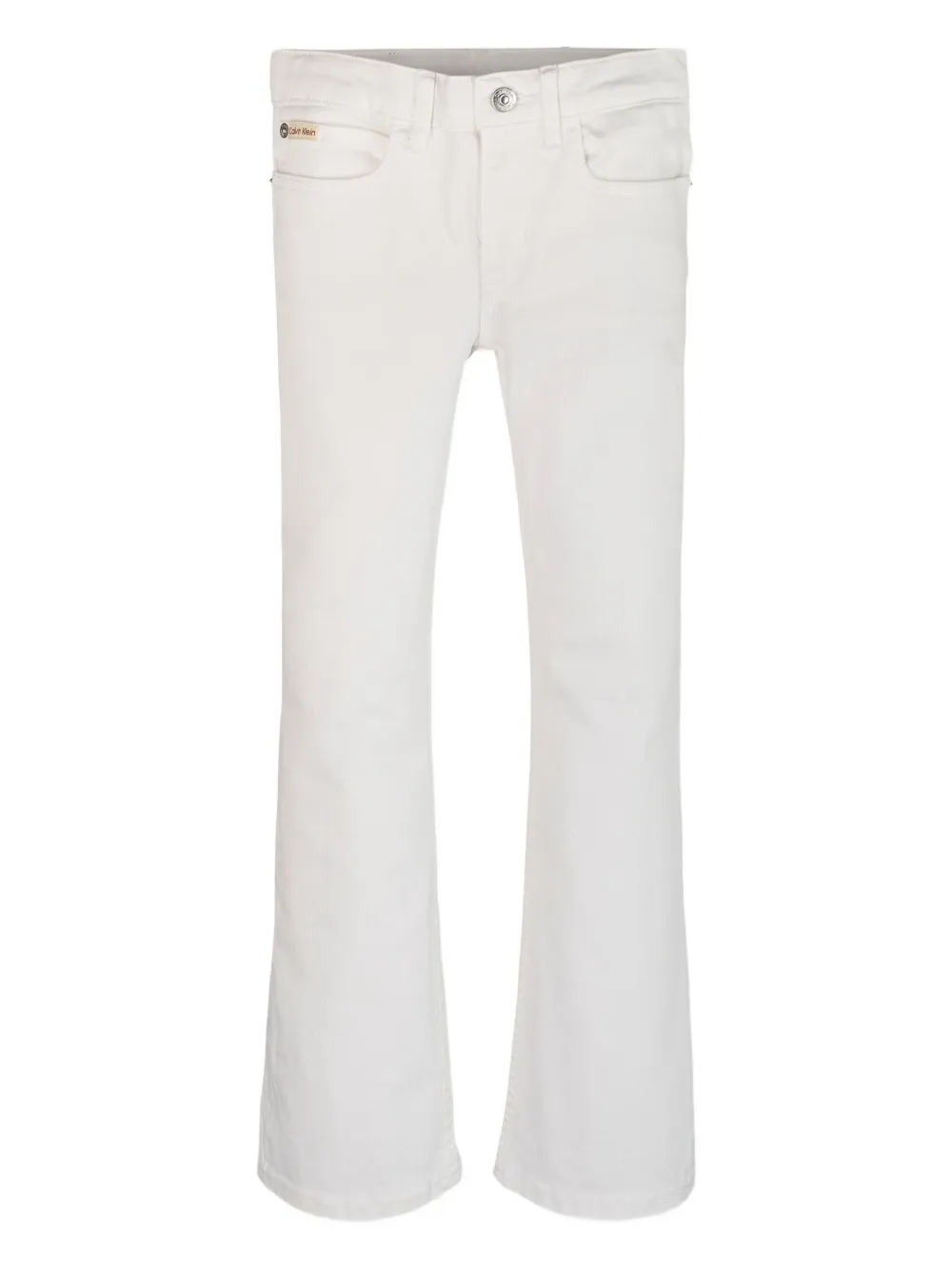 Calvin Klein Kids Flared broek Wit