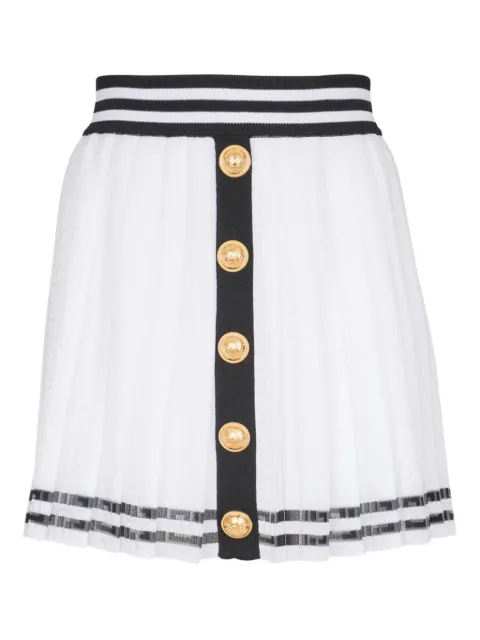 Balmain pleated mini skirt 