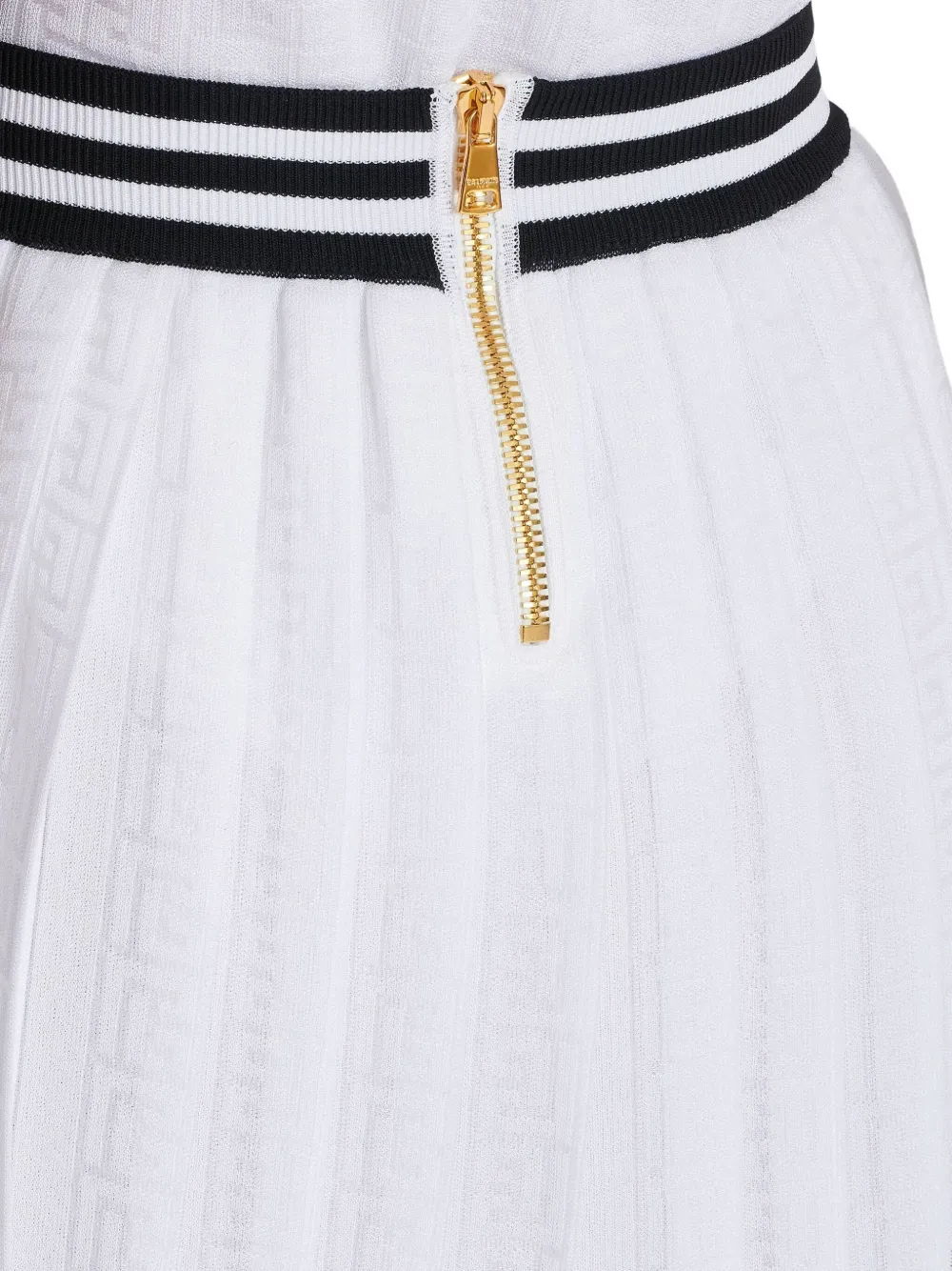 【関税込み】Balmain ホワイト プリーツ ミニスカート Balmain プリーツ ミニスカート | ホワイト | FARFETCH JP