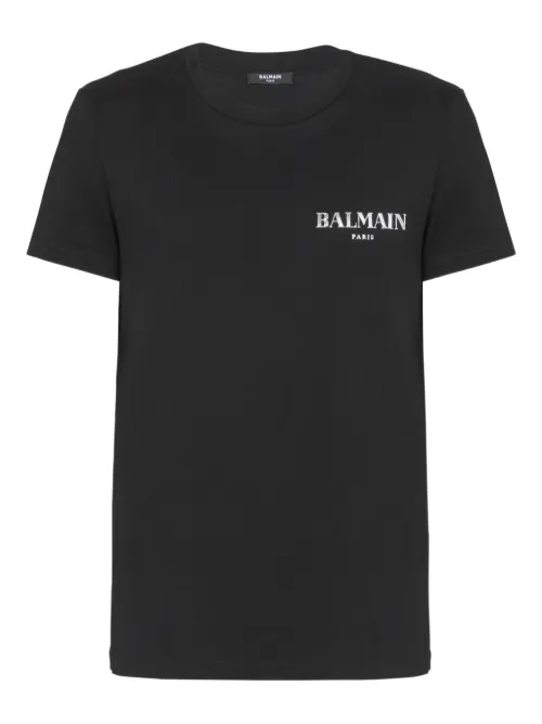 T-shirt à logo imprimé - Balmain - Modalova