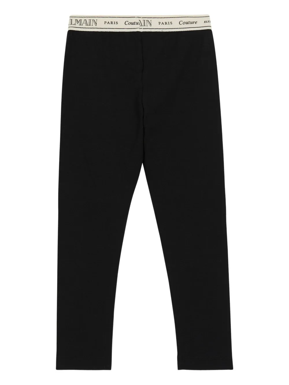 Balmain Kids Katoenen legging Zwart