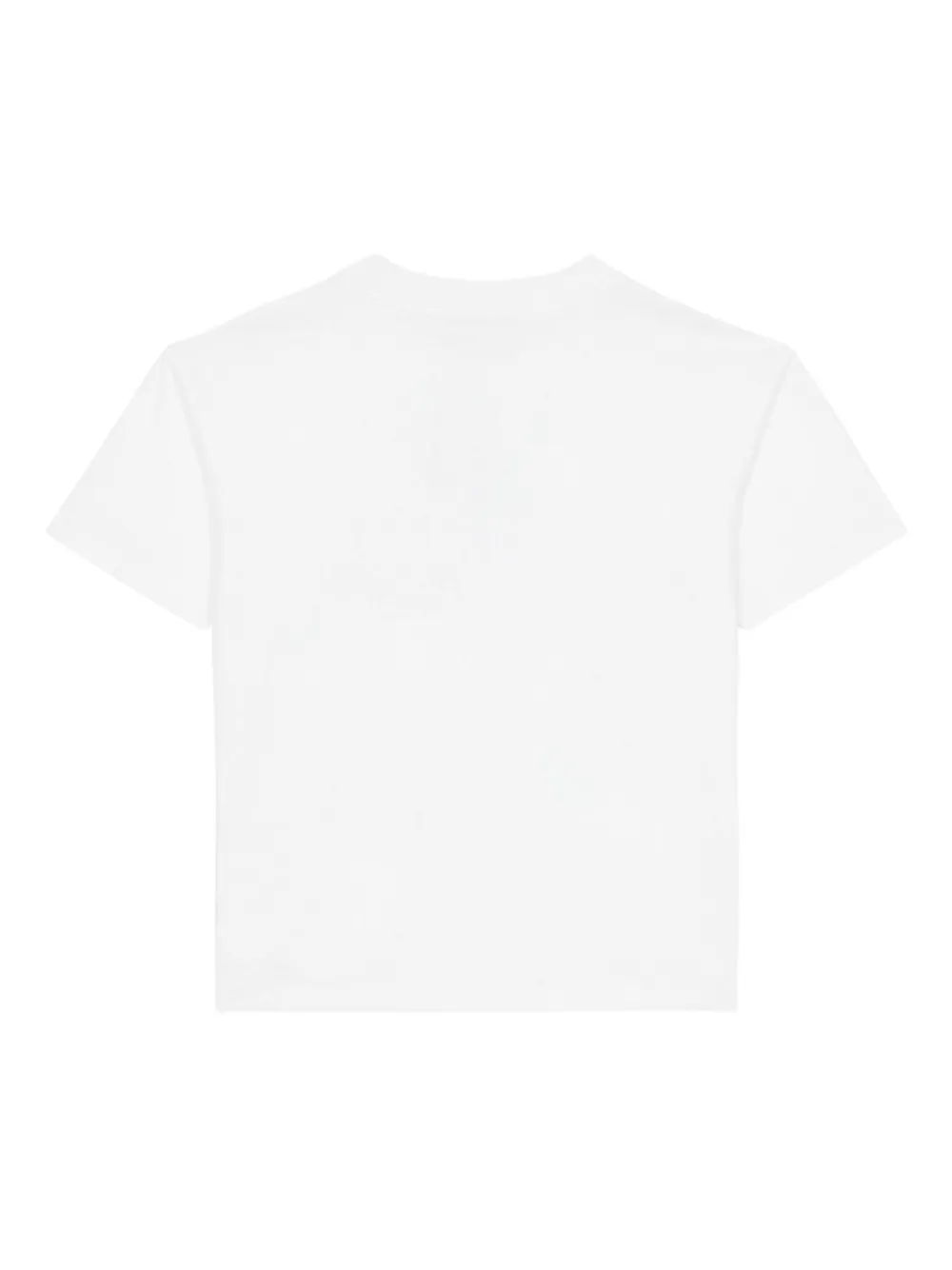 Balmain Kids T-shirt met geborduurd logo Wit