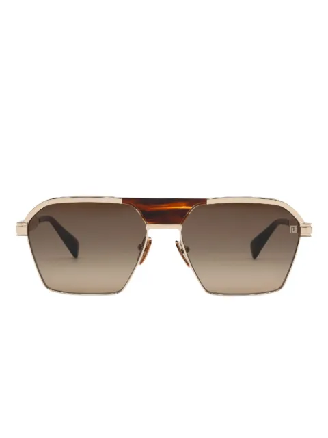Balmain Eyewear geometric-frame sunglasses