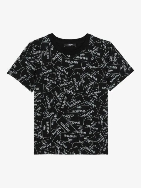 Balmain Kids T-Shirt mit Logo-Print