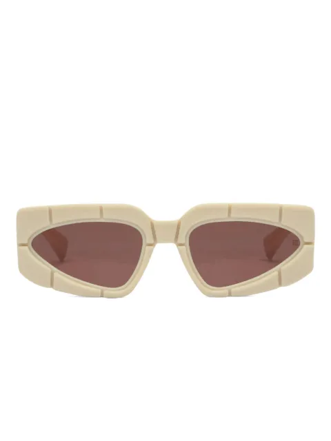 Balmain Eyewear sculpted-frame sunglasses