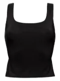 ERES twist-back performance top - Black