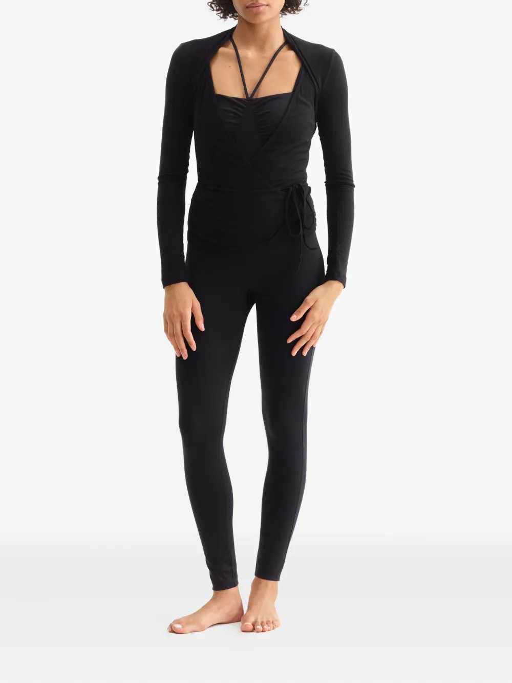 ERES Charlotte wrap long-sleeve top | Performance T-Shirts | Image 2