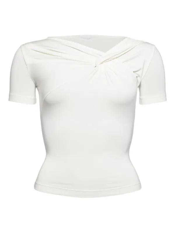 Eres Anna Short-sleeved Top in White