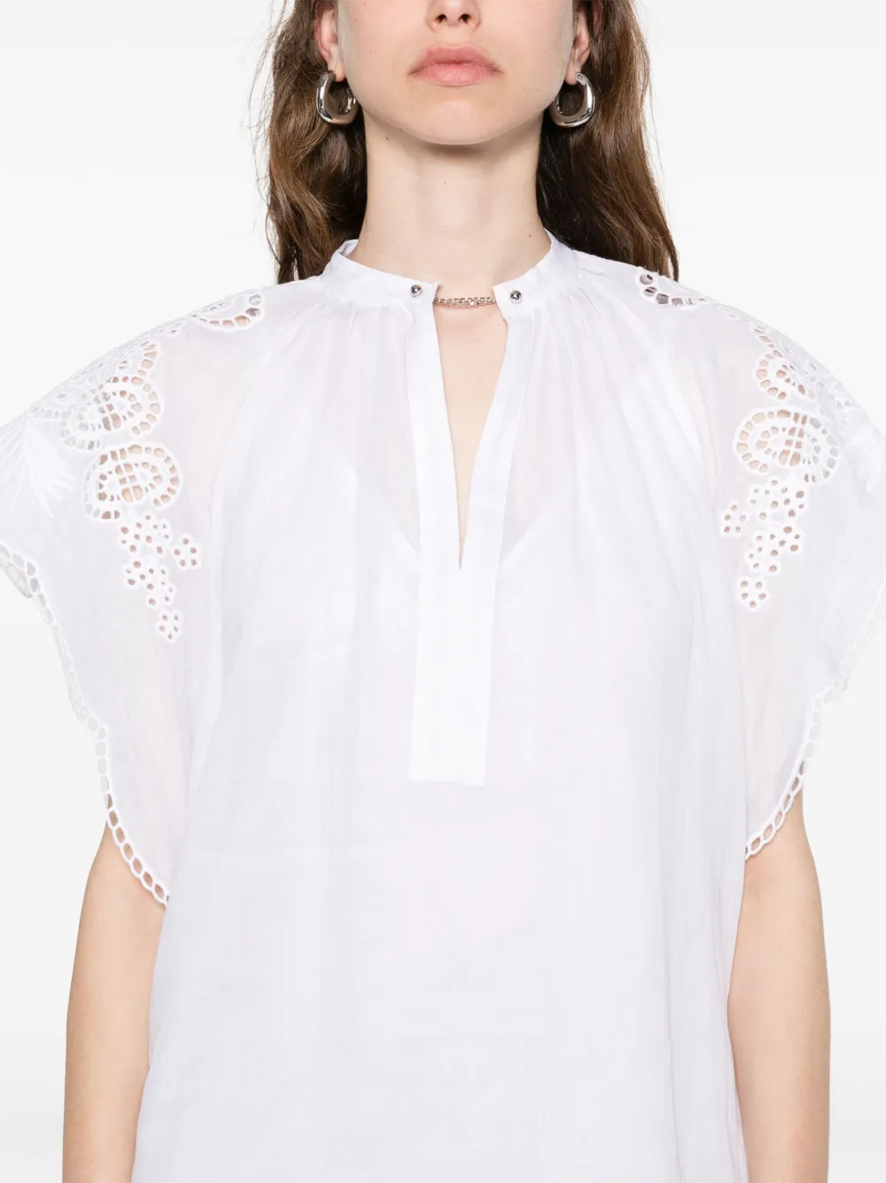 Max Mara Astor jurk Wit