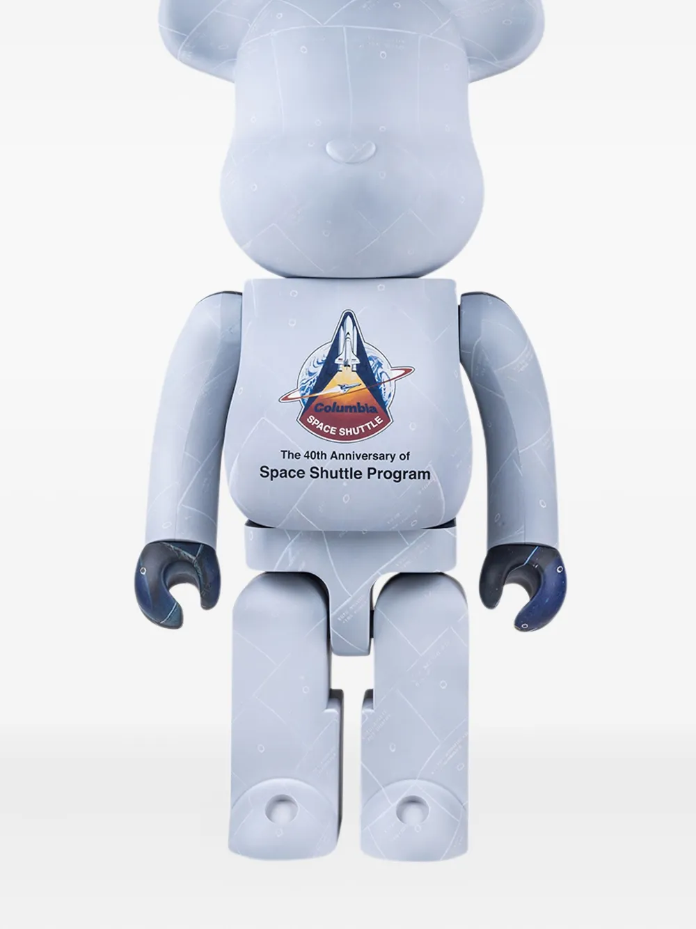 MEDICOM TOY Space Shuttle BE@RBRICK figure - ブルー MEDICOM TOY Space Shuttle BE@RBRICK figure - ブルー