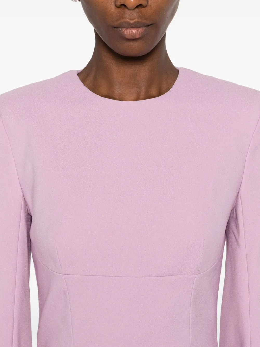 Solace London Claudine maxi-jurk Roze