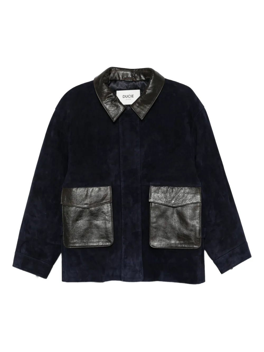 ducie Magda leather jacket | Blue | Image 1