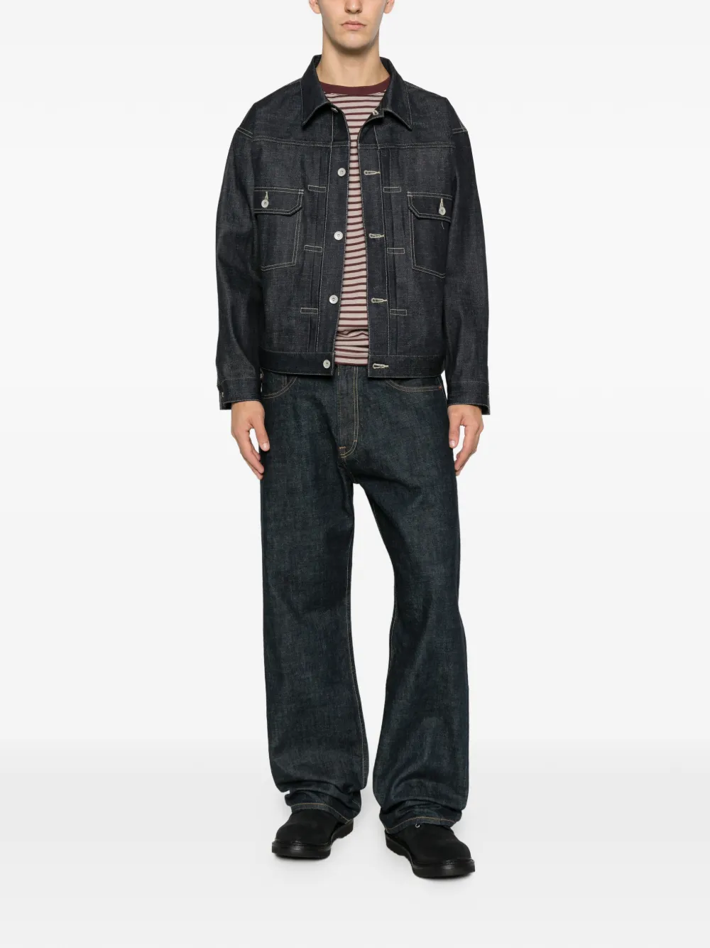 Neighborhood button-fastening denim jacket | Denim Jackets | Image 2