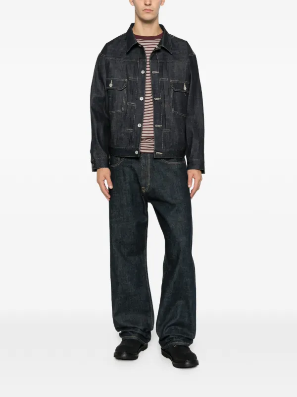 nop de nod デニムジャケット シングルボタン M Neighborhood ボタン デニムジャケット | ブルー | FARFETCH JP
