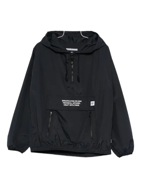 Neighborhood hooded anorak jacket