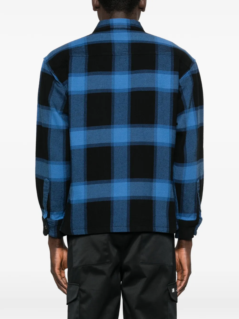 Neighborhood Buffalo Check Shirt | Black | FARFETCH FI