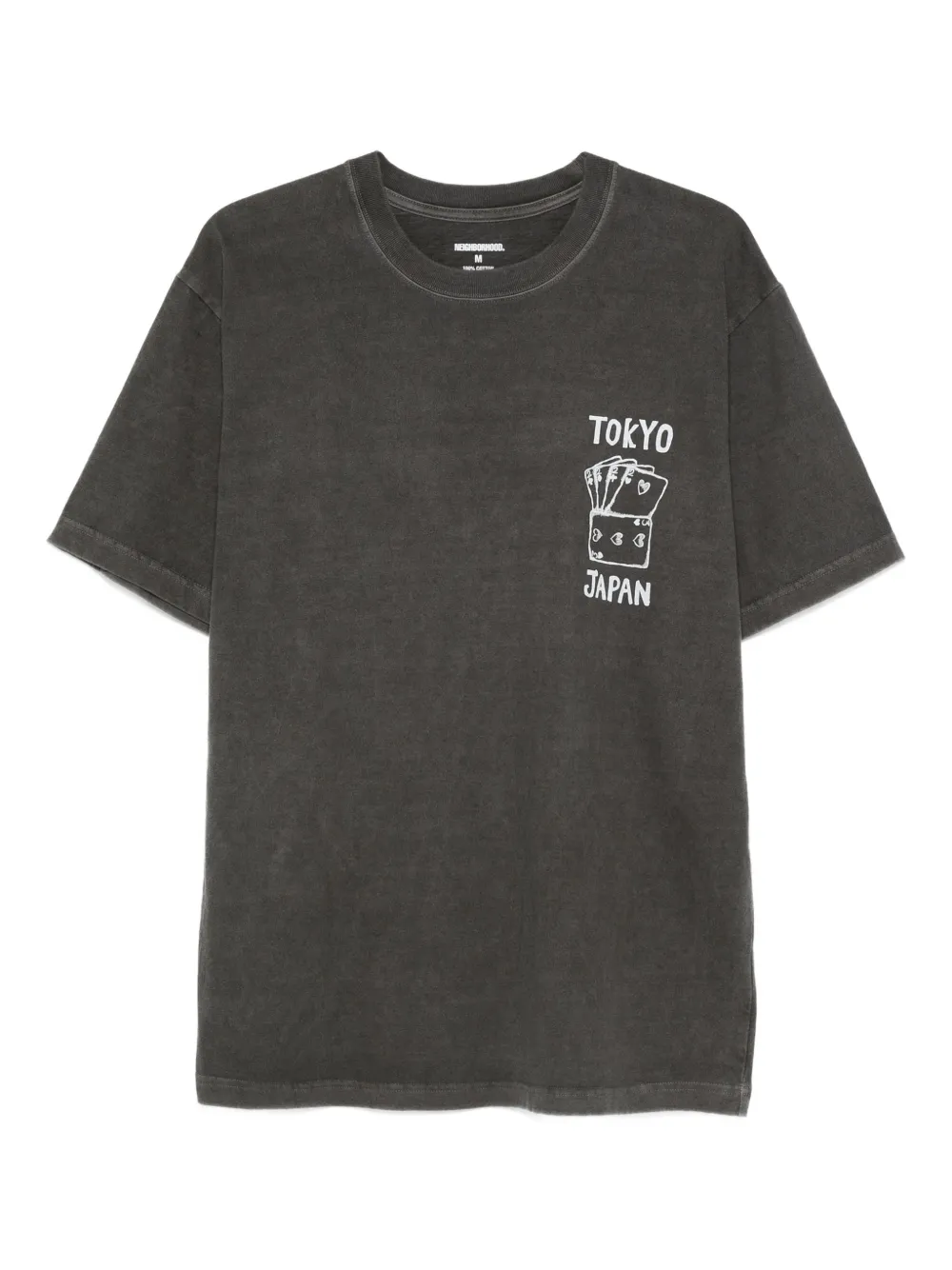 Neighborhood Camiseta gola redonda com estampa | Preto | Image 1