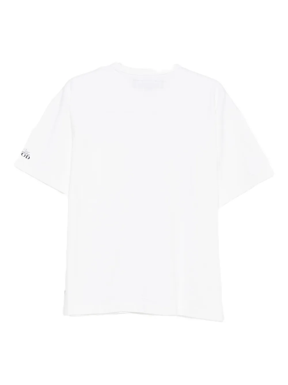 Neighborhood T-shirt met logopatch - Wit